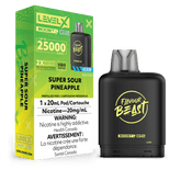 Level X Flavour Beast Boost Pod - Super Sour Pineapple Iced available on Canada online vape shop